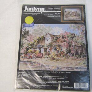 Janlynn GOMSHALL FLOWER SHOP Counted Cross Stitch Kit 61-152 - 15"x 12”